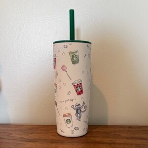 Roller Rabbit X Starbucks new cold cup